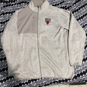 Chicago Bulls Beige Jacket